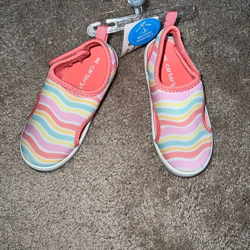 New Carters Girls Colorful Water Shoes